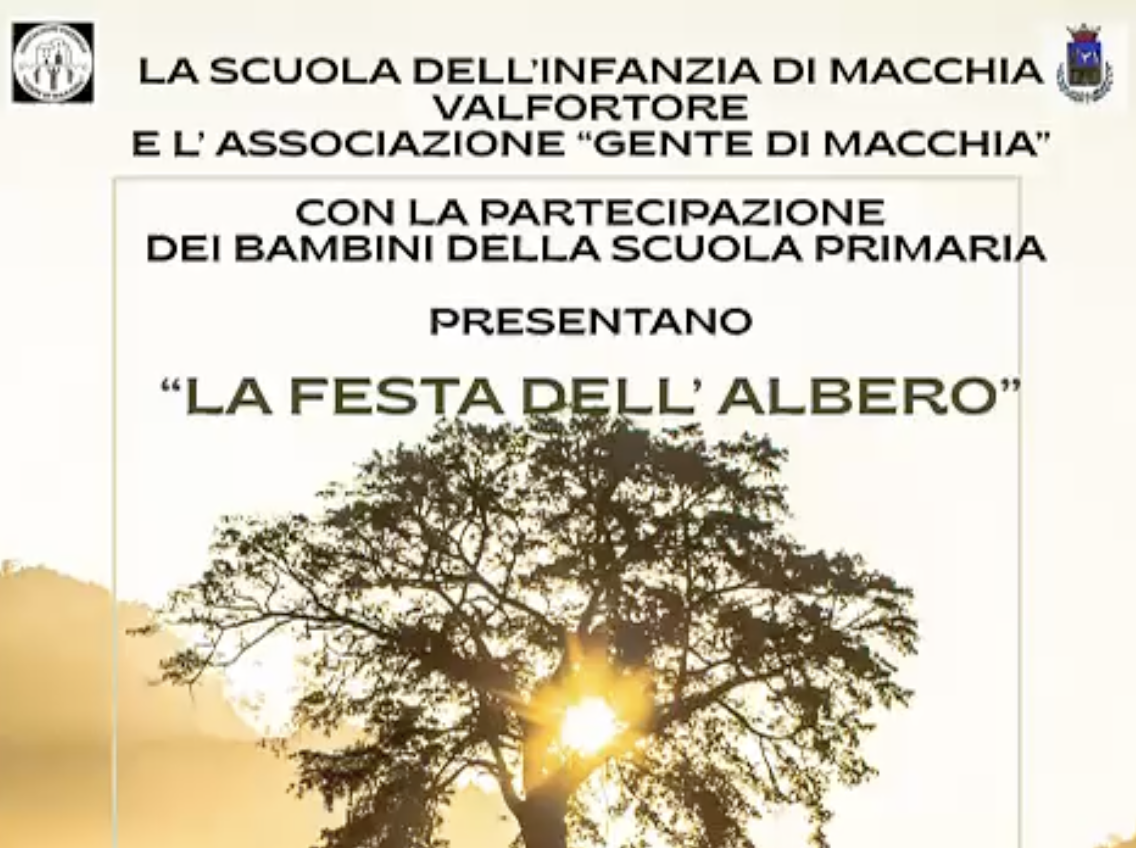 Scuola dell’Infanzia di Macchia Valfortore – La festa dell’albero